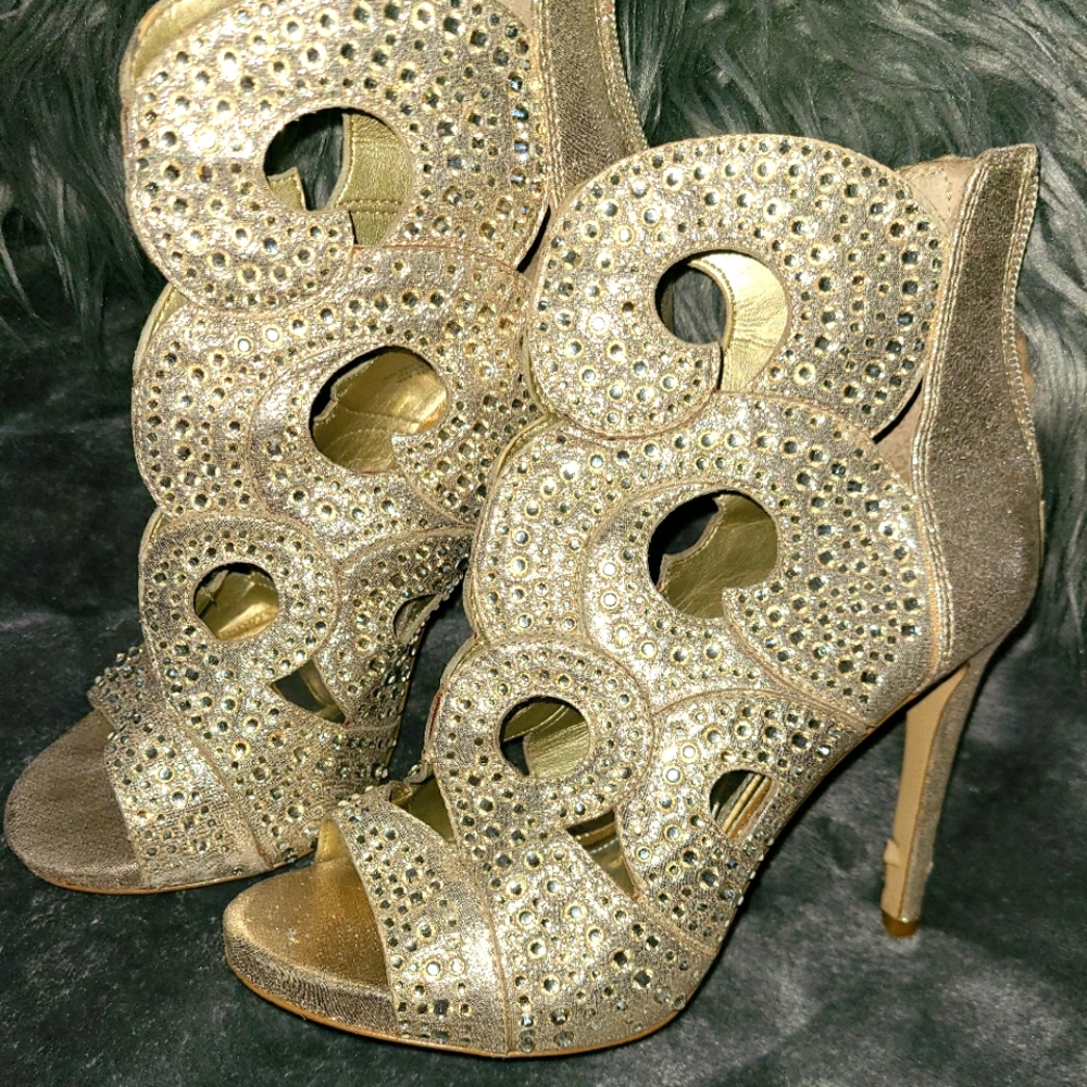Gianni Bini Rhinestone heels